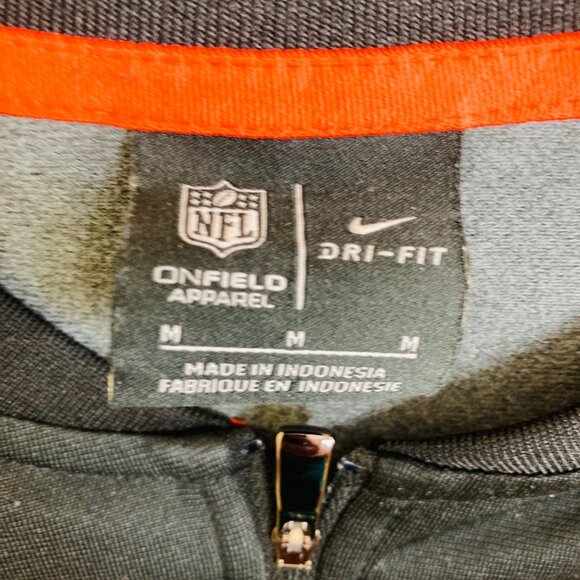 NFL Onfield Apparel Bengals Pullover Mens Medium Nike Dri-Fit Cincinnati - Picture 3 of 11